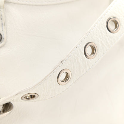 Balenciaga Agneau Arena Neo Cagole Handbag XS Optic White 10 of 11