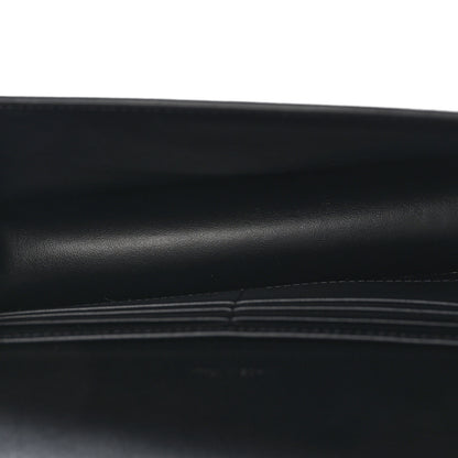 Celine Shiny Calfskin Triomphe Margo Wallet on Chain Black 5 of 11