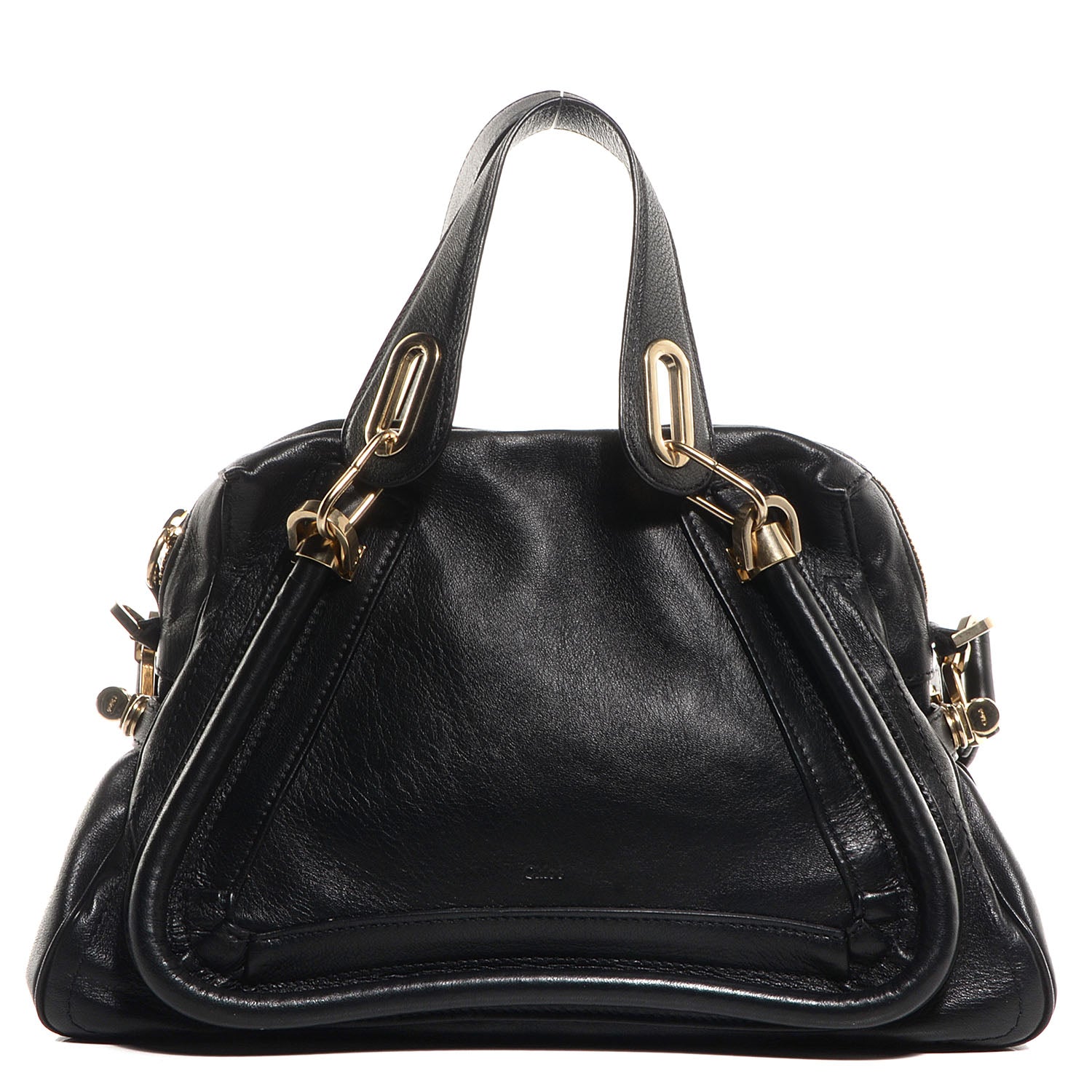 Chloe Calfskin Medium Military Paraty Black 1 of 11