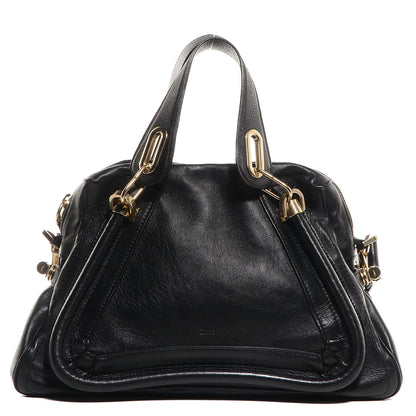 Chloe Calfskin Medium Military Paraty Black 1 of 11