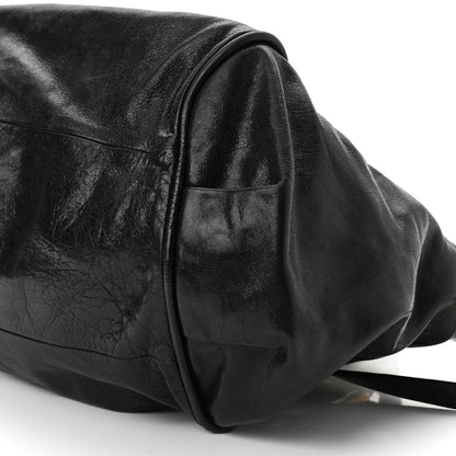 Chloe Tumbled Lambskin Small Ethel Satchel Black 10 of 14