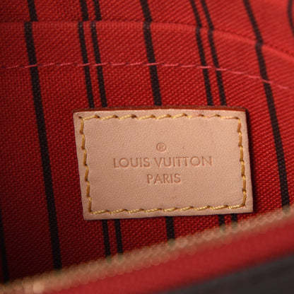 Louis Vuitton Monogram Neverfull MM GM Pochette Cherry 6 of 11