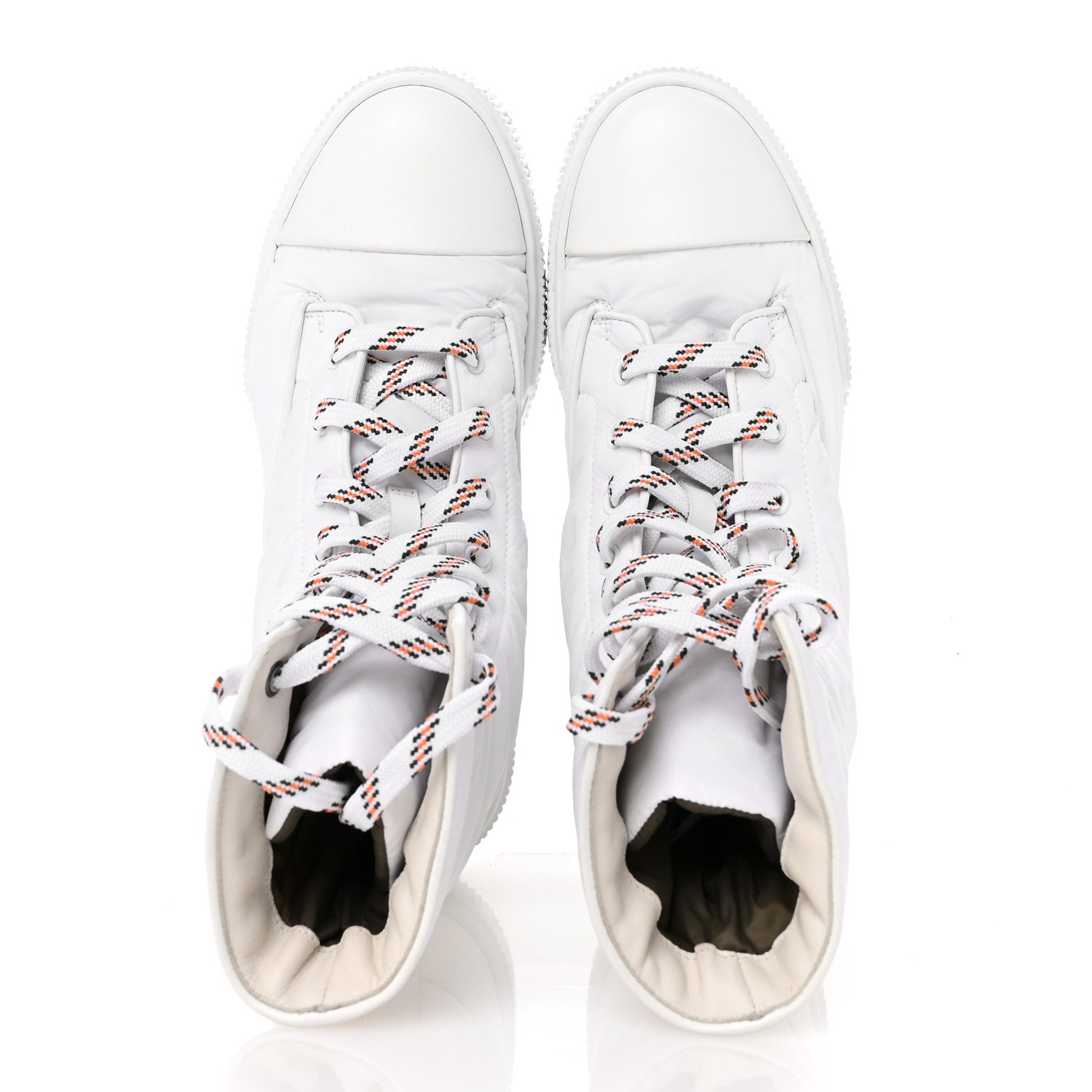 Hermes Calfskin Parachute Fresh Ankle Boots 38.5 White 2 of 12