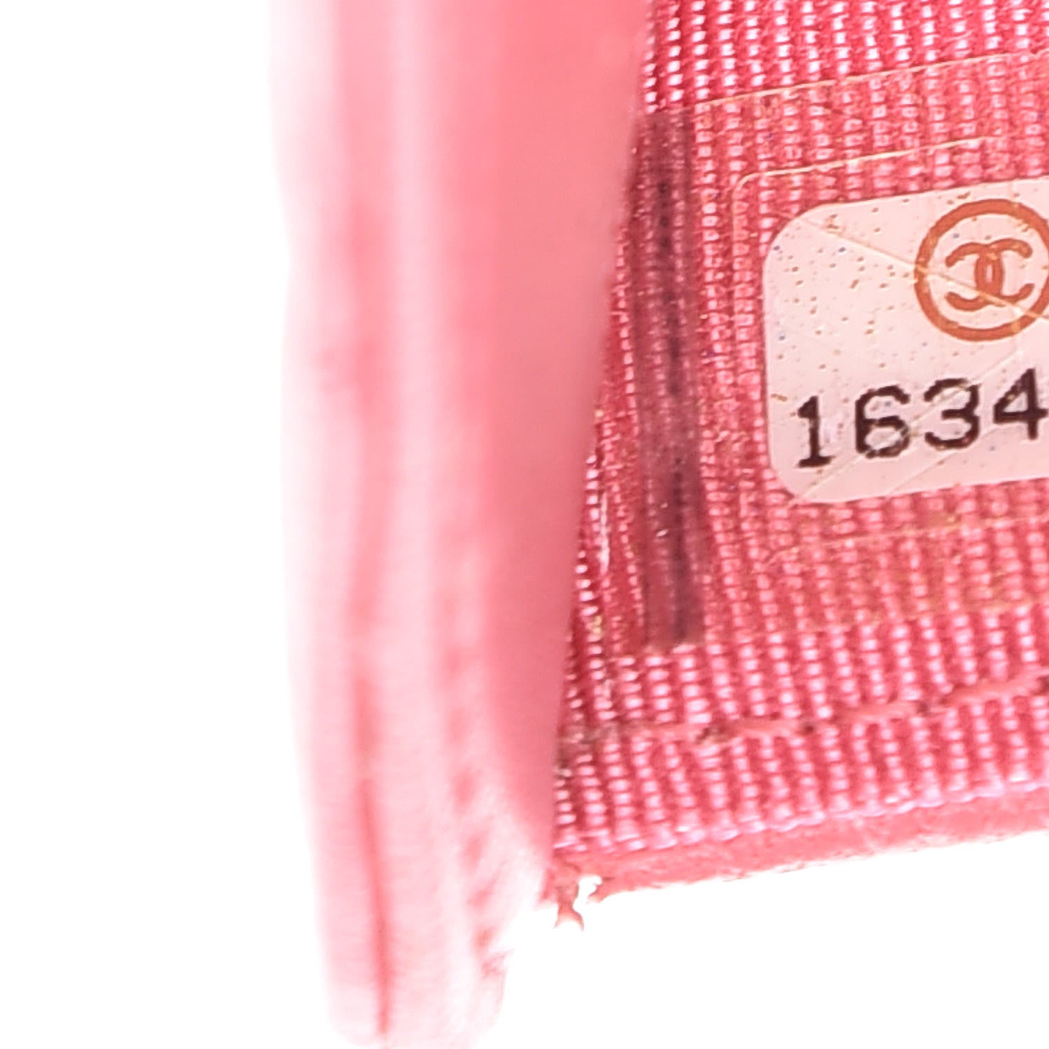 Chanel Lambskin Quilted Yen Wallet Dark Pink 8 of 10