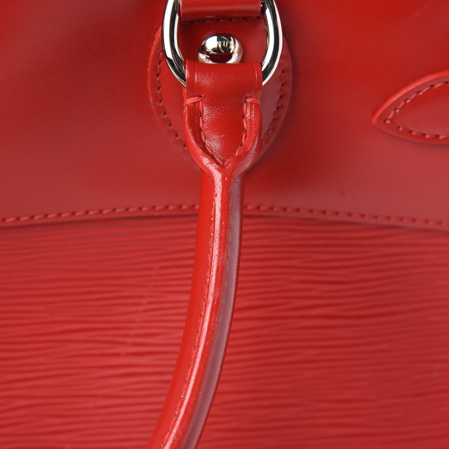 Louis Vuitton Epi Passy PM Castillan Red 11 of 27