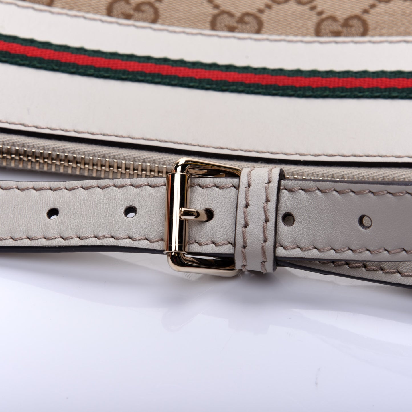 Monogram Mayfair Messenger Off White