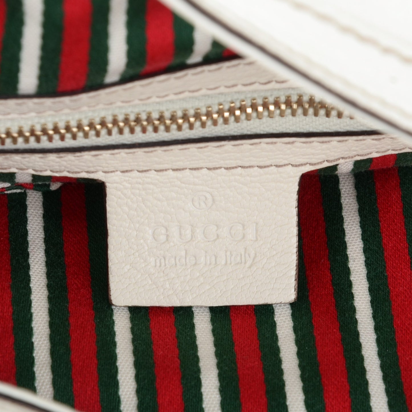 Calfskin Wave Hobo Off White