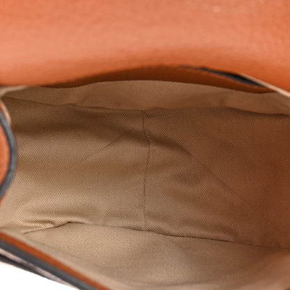 Chloe Calfskin Shearling Small Marcie Saddle Bag Bag Tan 5 of 8