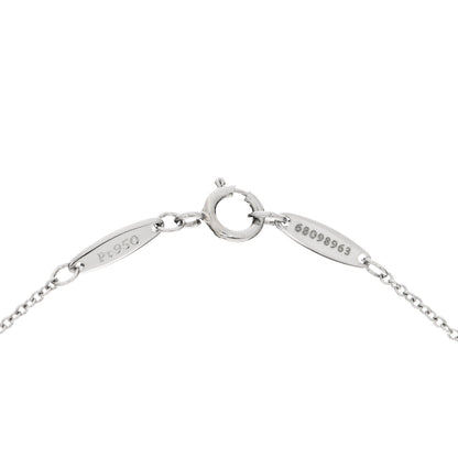 Tiffany Platinum Diamond .32ct Elsa Peretti Diamonds by the Yard Pendant Necklace 5 of 5