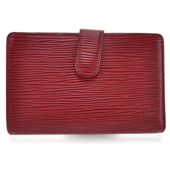 Louis Vuitton Epi French Purse Wallet Rouge 1 of 10