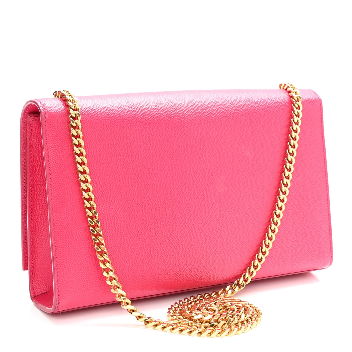 Grain De Poudre Medium Monogram Kate Satchel Lipstick Fuchsia