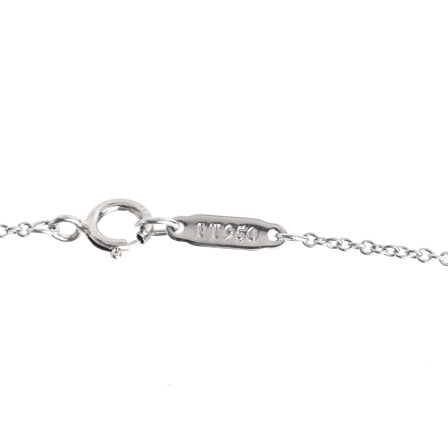 Platinum Diamond Medium Cross Pendant Necklace