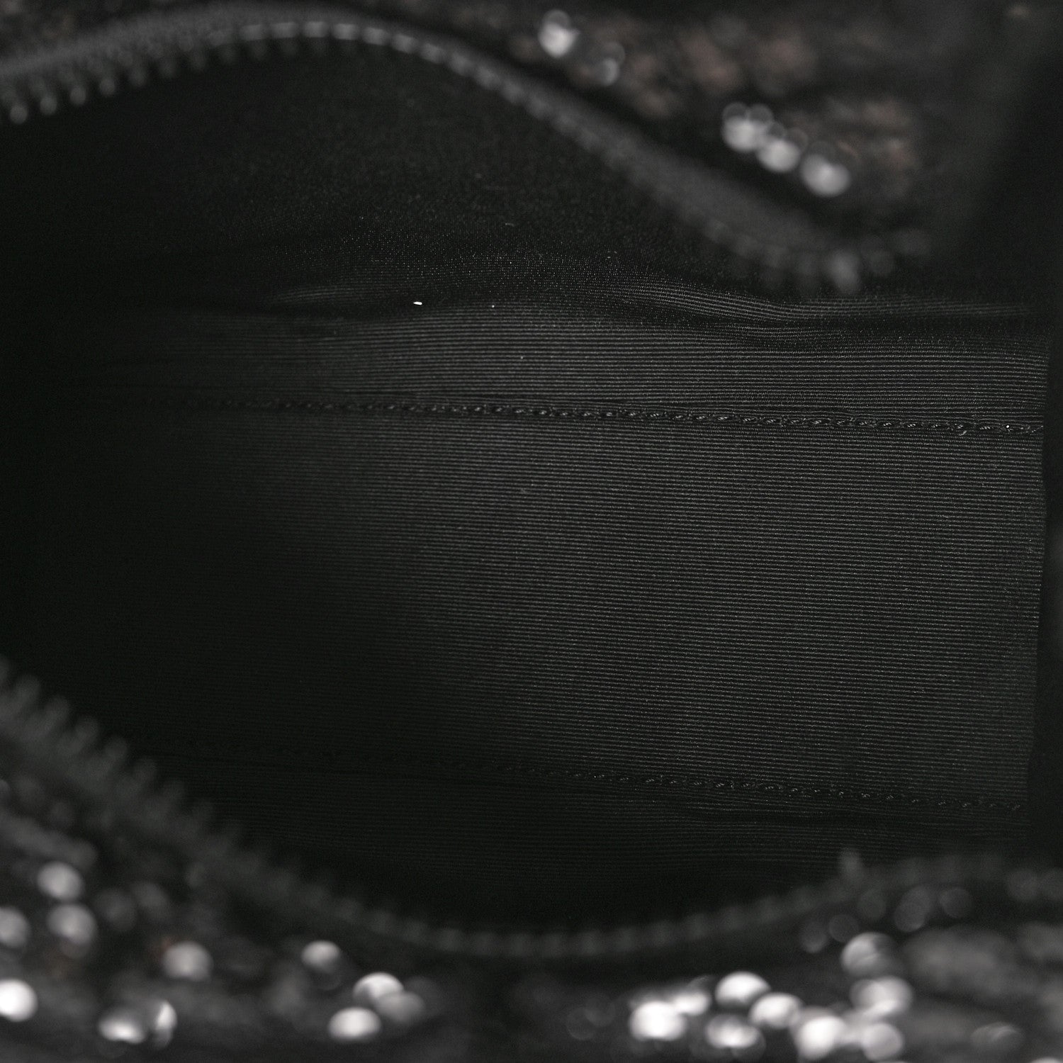 Marc Jacobs Sequin Mini The Tote Bag Black 5 of 9