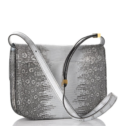 Celine Lizard Medium Classic Box Flap Bag Mineral 3 of 6