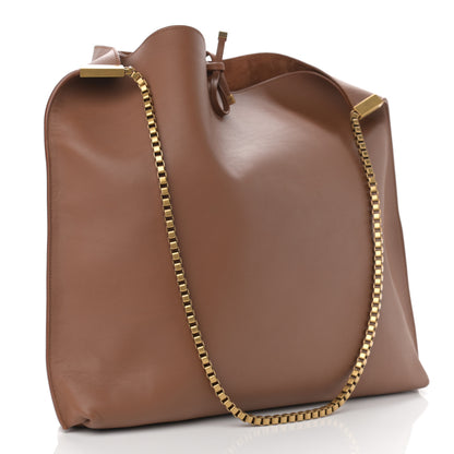 Saint Laurent Calfskin Medium Suzanne Hobo Brick 3 of 11