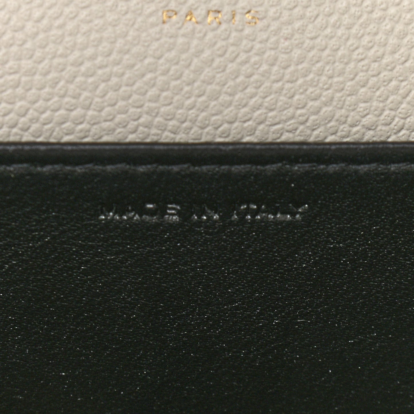 Grain De Poudre Monogram Uptown Chain Wallet Crema Soft