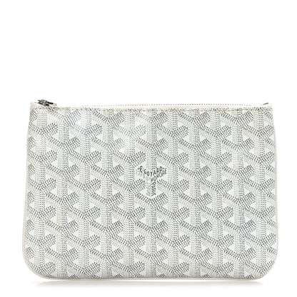 Goyard Goyardine Senat Pochette PM White 1 of 6