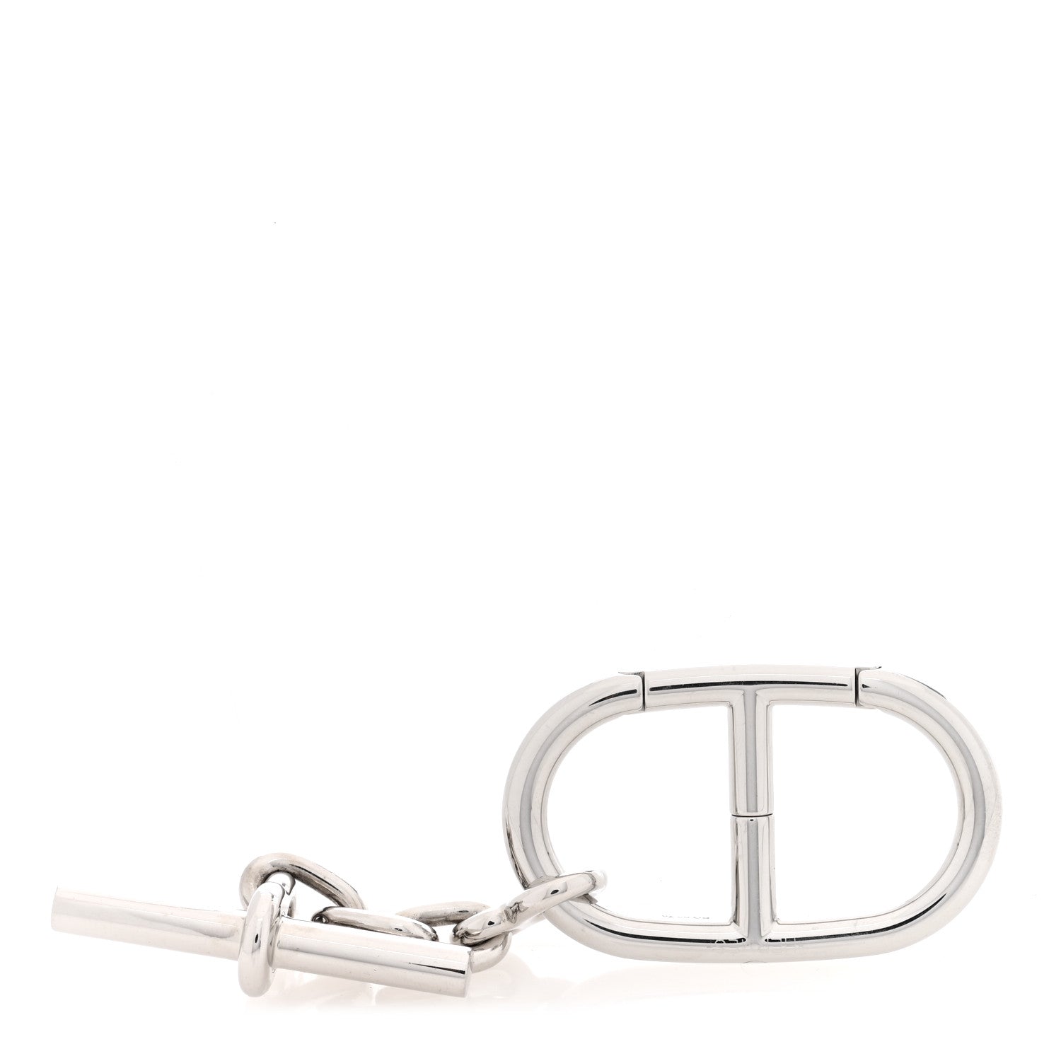 Hermès Chaine d'ancre charm key ring Hermes Palladium Chaine d'Ancre Key Ring 1575489 – FASHIONPHILE