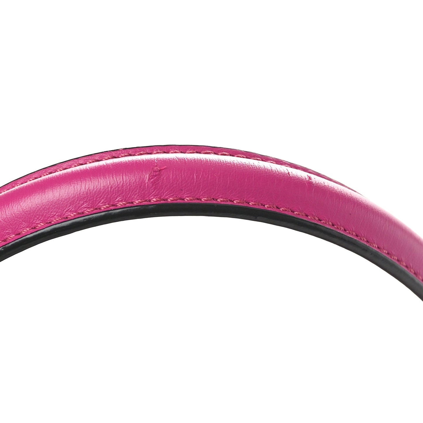 Vitello Seta Medium Peekaboo Iconic Satchel Magenta