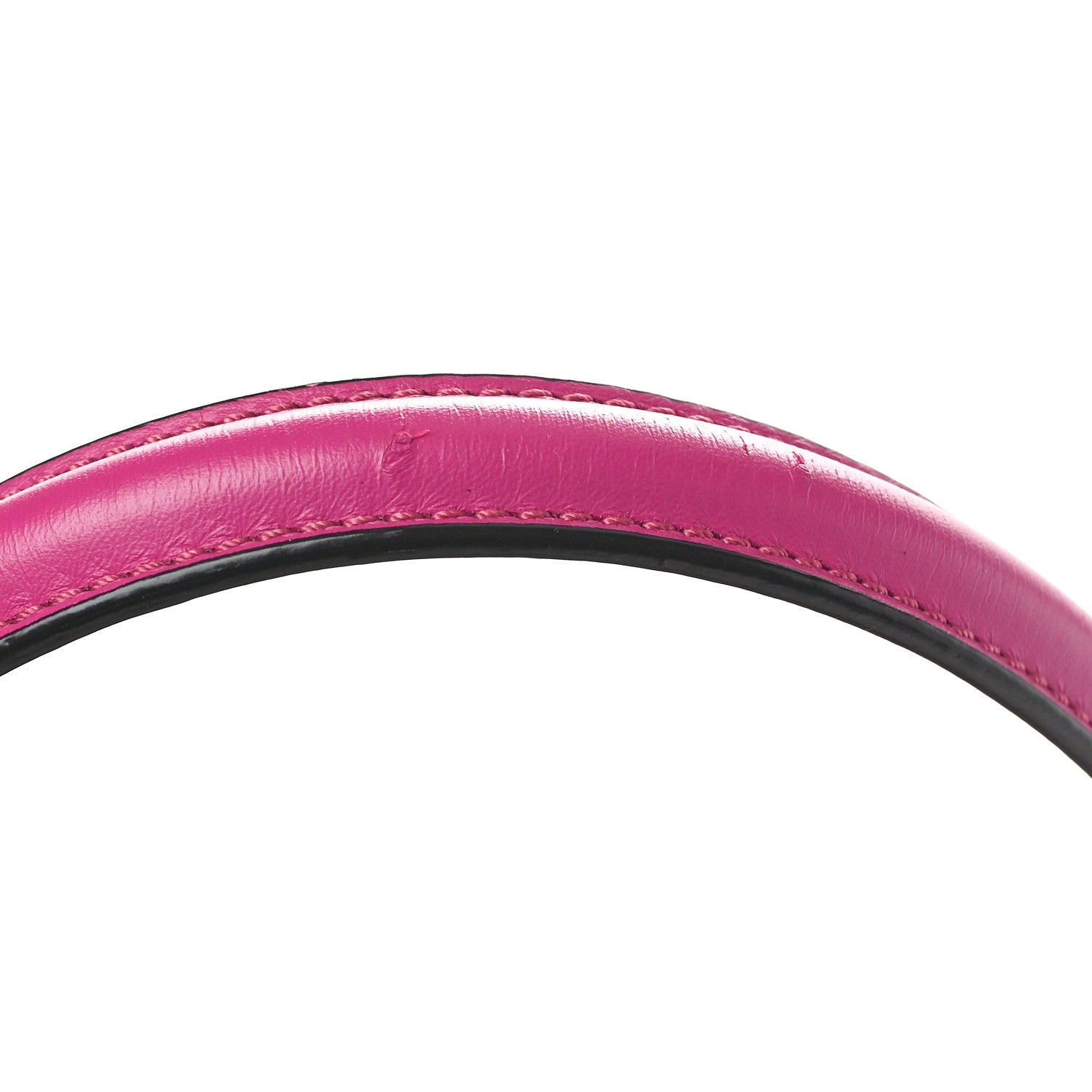 Fendi Vitello Seta Medium Peekaboo Iconic Satchel Magenta 10 of 10