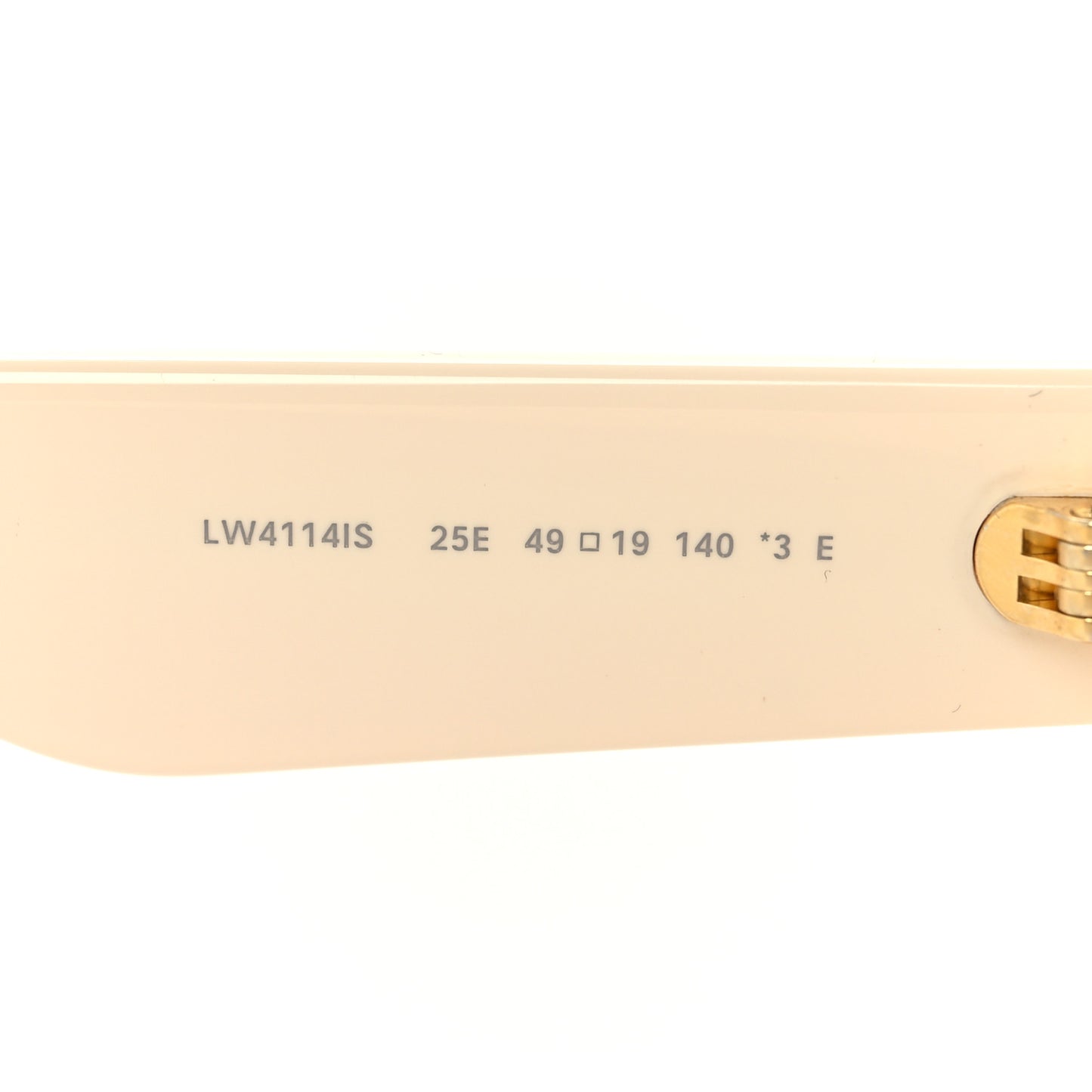 Acetate Cat Eye Sunglasses LW4114IS Ivory