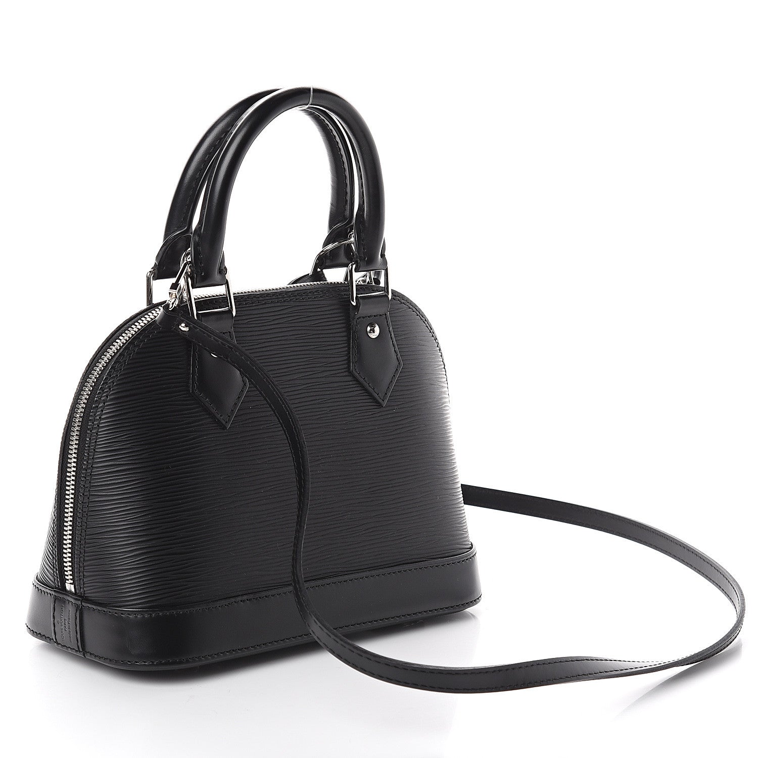 Louis Vuitton Epi Alma BB Black 2 of 8
