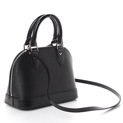 Louis Vuitton Epi Alma BB Black 2 of 8