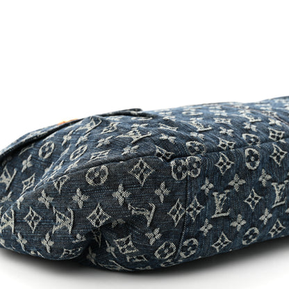 Louis Vuitton Denim Daily GM Gris Blue 9 of 10