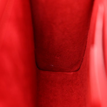 Saint Laurent Smooth Calfskin Medium Classic Monogram Kate Tassel Satchel Lipstick Red 10 of 14