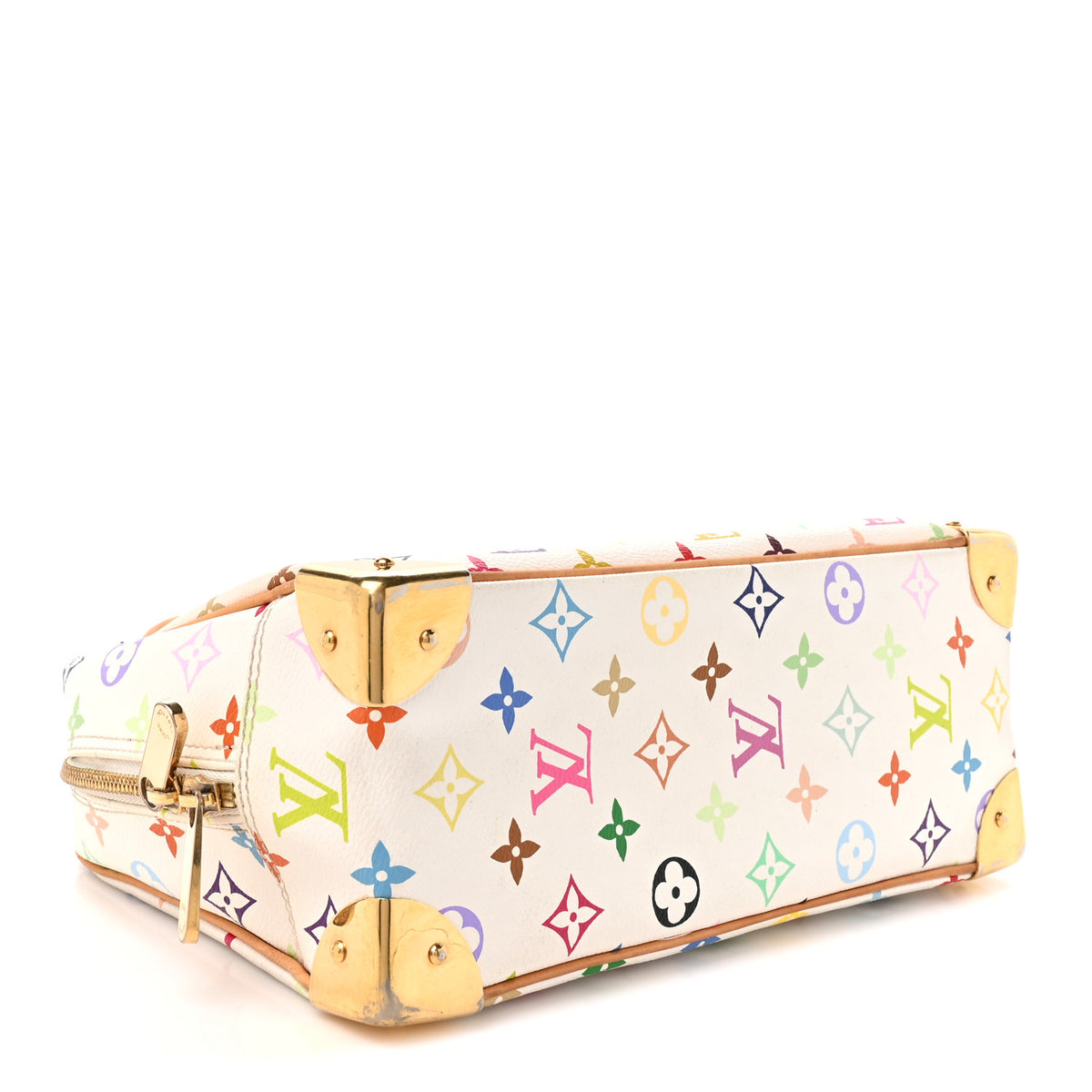 Louis Vuitton Monogram Multicolor Trouville White 3 of 13