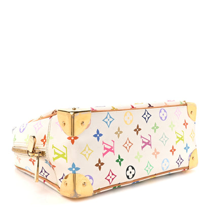 Louis Vuitton Monogram Multicolor Trouville White 3 of 13