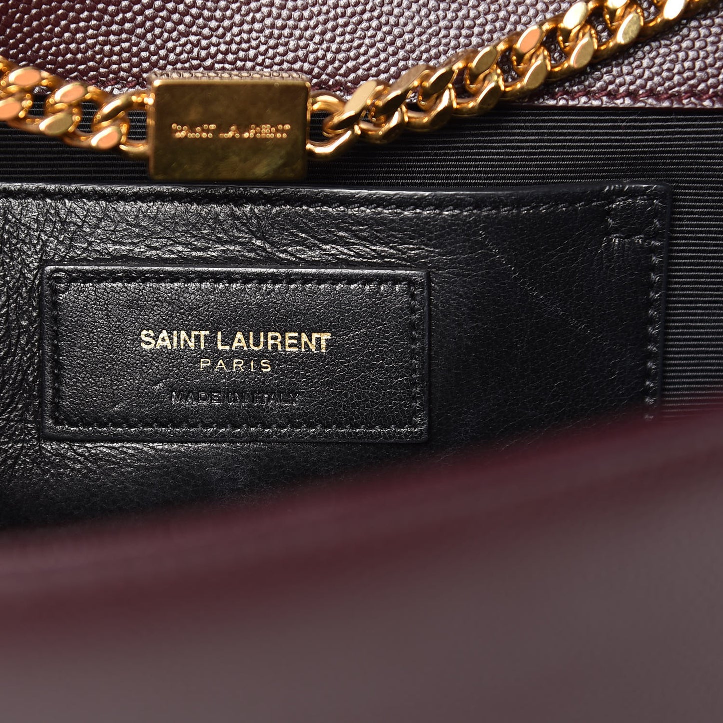Grain De Poudre Medium Classic Monogram Kate Satchel Amaranto