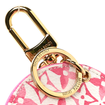Louis Vuitton Monogram Giant By The Pool 2.0 Illustre Resort Bag Charm Key Holder Rose 3 of 3
