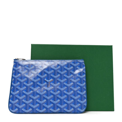 Goyard Goyardine Senat Pochette PM Sky Blue 7 of 7