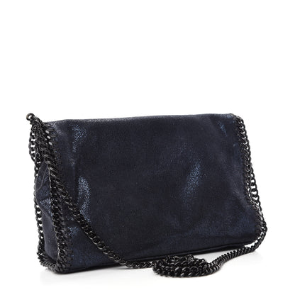 Stella McCartney Shaggy Deer Falabella Mini Crossbody Bag Lapis Navy 3 of 12