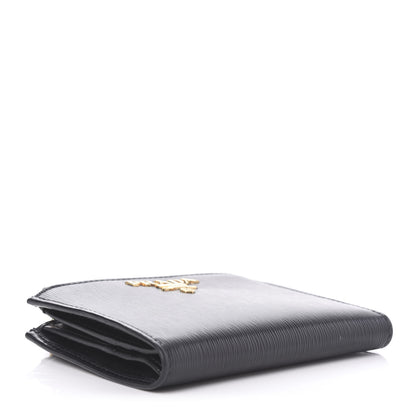 Prada Vitello Move Zip Coin Case Wallet Black 4 of 10