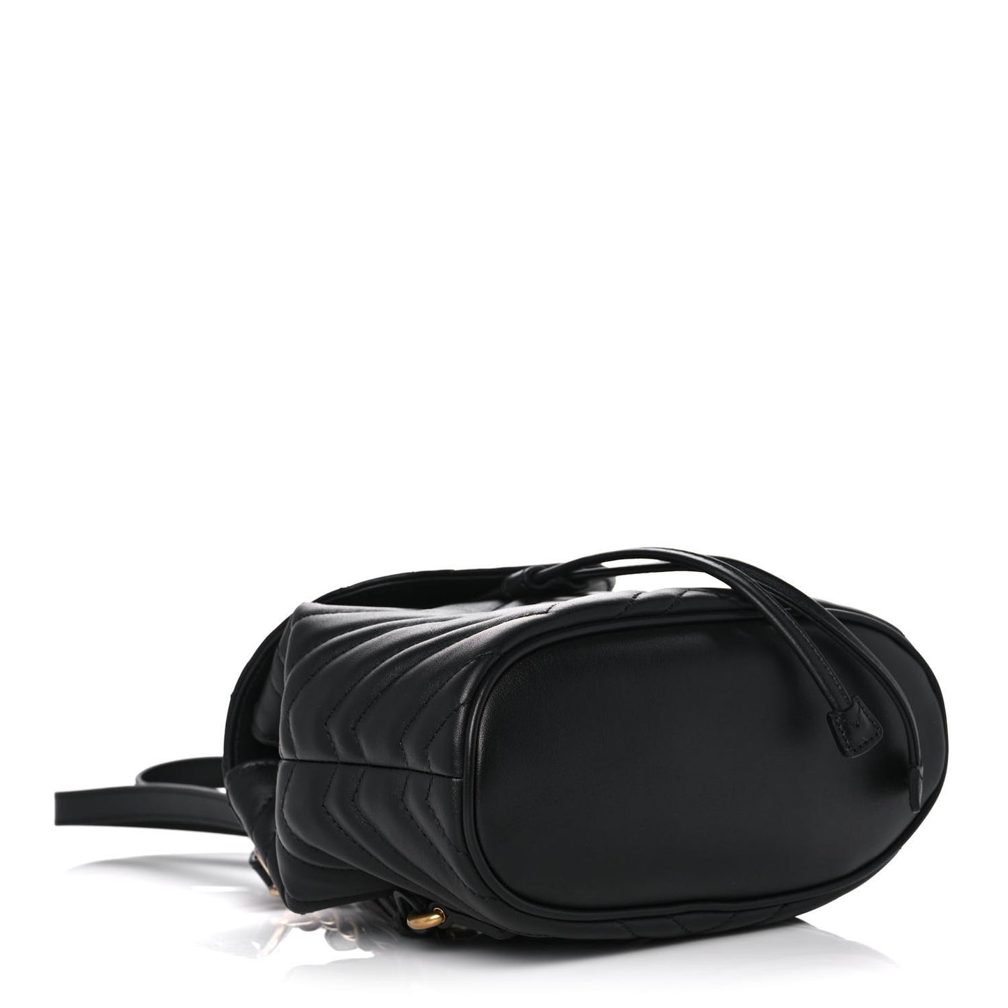 Calfskin Matelasse GG Marmont Flap Backpack Black