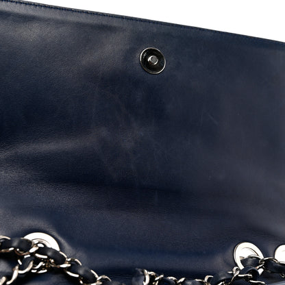 Chanel Vinyl Small Lipstick Flap Bag Blue 8 of 10