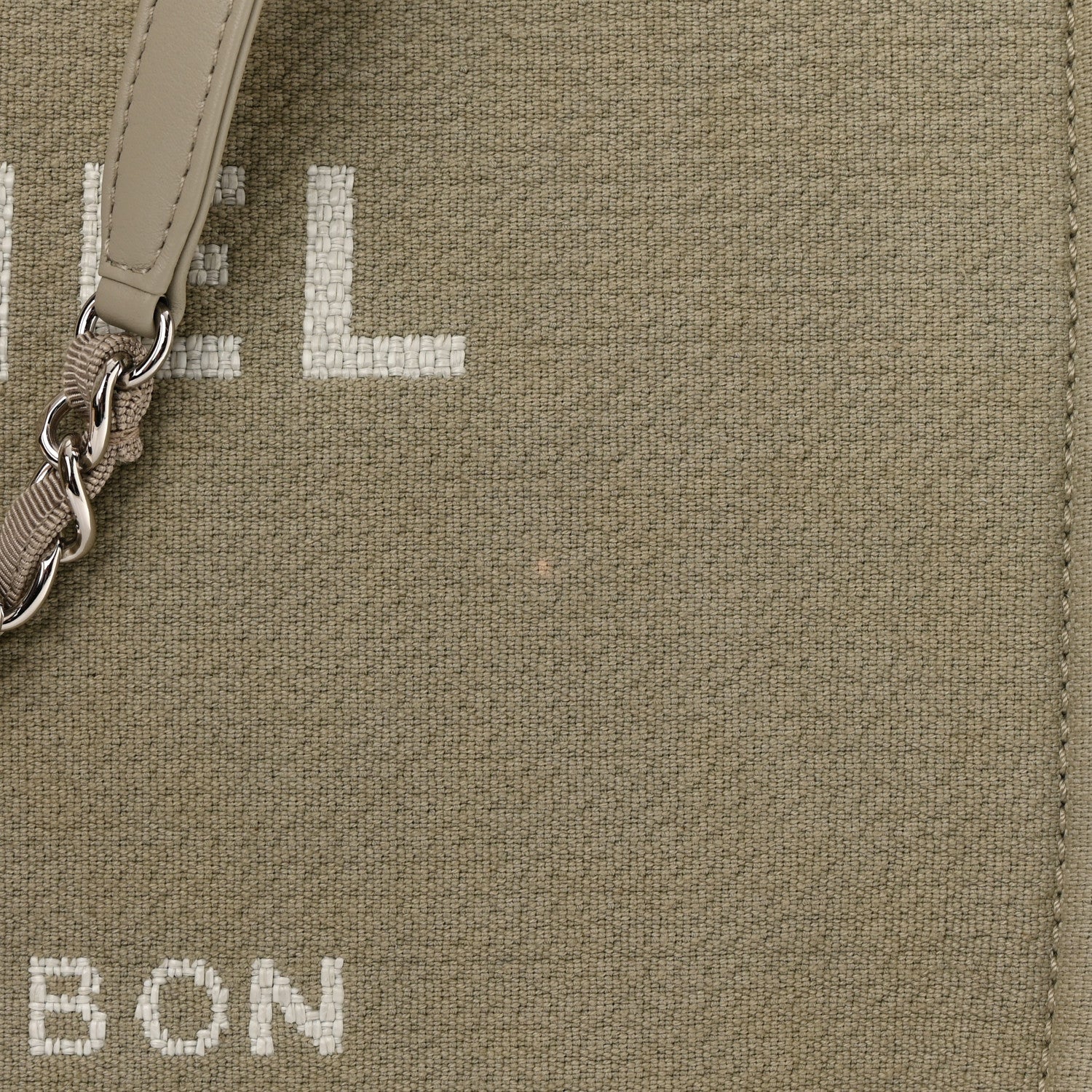 Chanel Mixed Fibers Medium Deauville Tote Grey 15 of 16