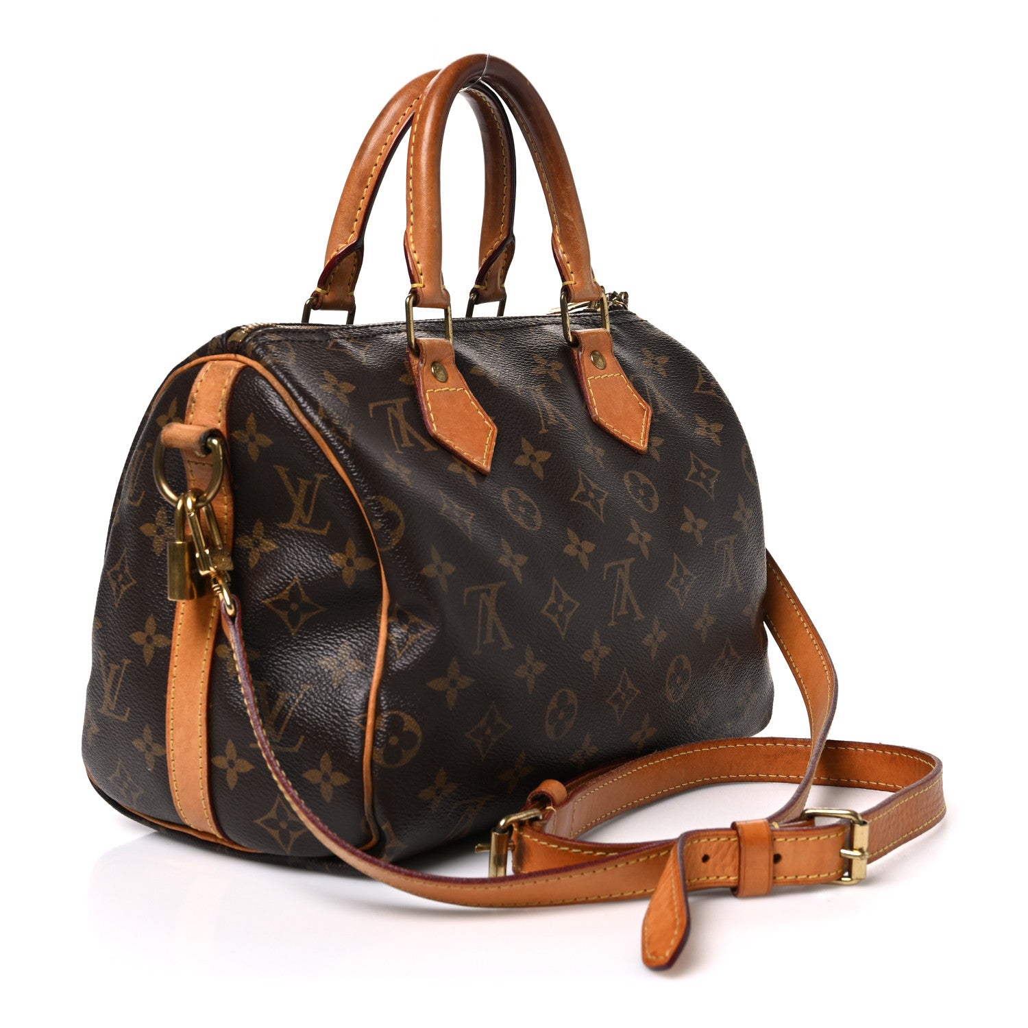 Louis Vuitton Monogram Speedy Bandouliere 25 2 of 10