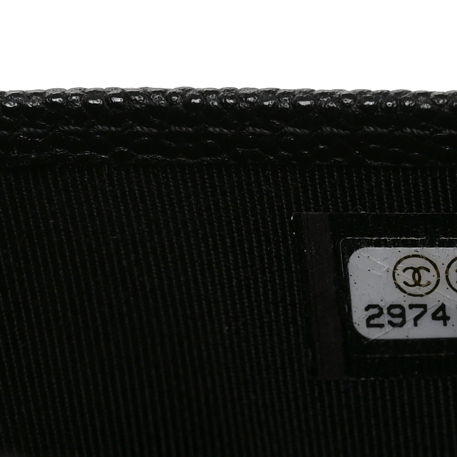 Chanel Caviar Quilted Medium Gusset Flap Wallet Black 7 of 8
