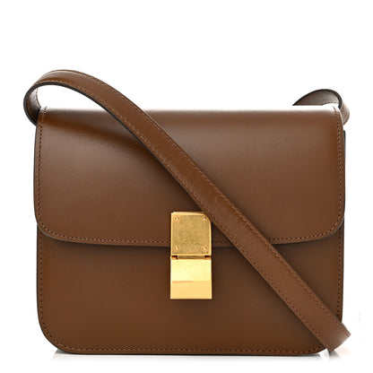 Celine Box Calfskin Teen Classic Box Flap Bag Camel 1 of 10