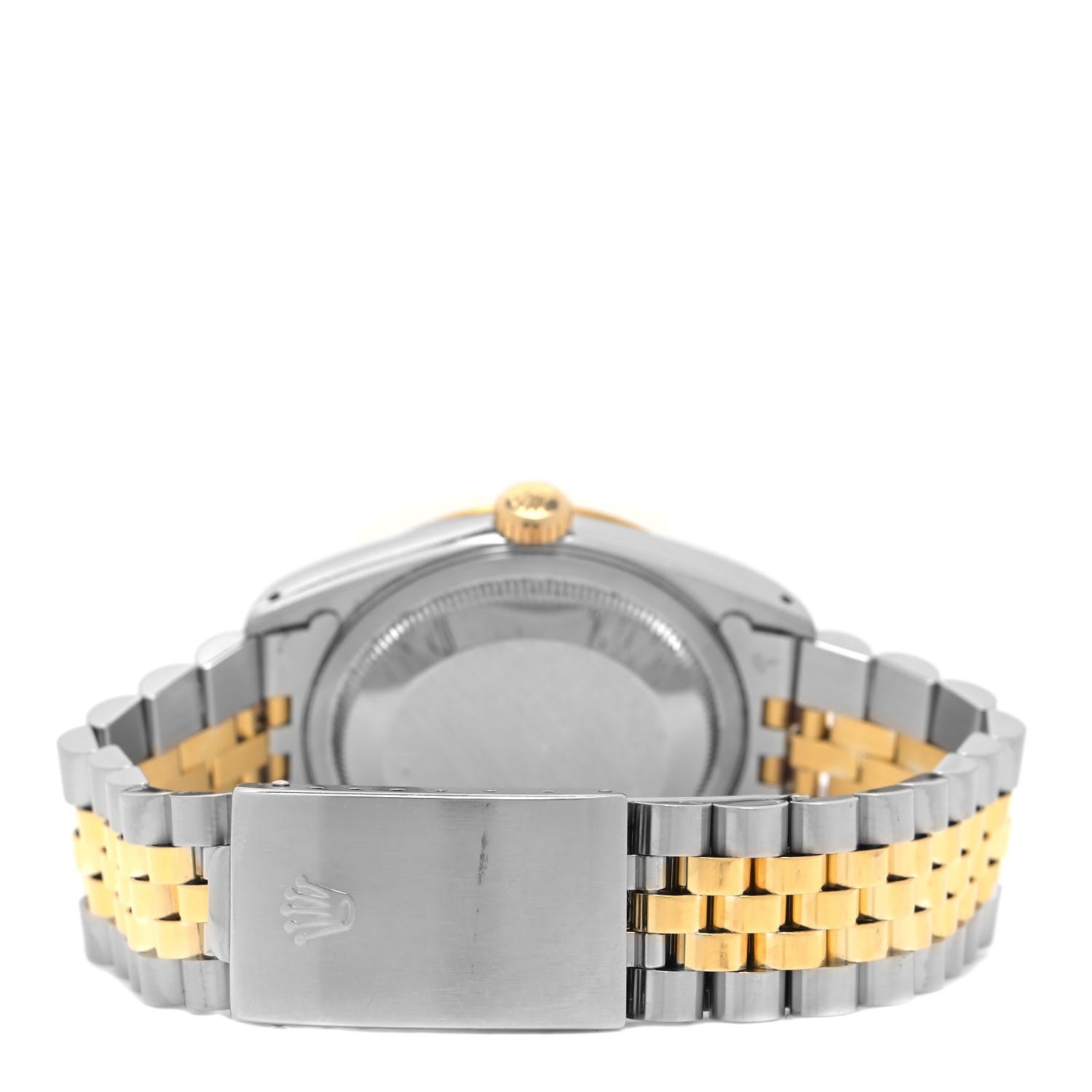 Rolex Stainless Steel 18K Yellow Gold 36mm Oyster Perpetual Datejust Watch Champagne 16233 3 of 4