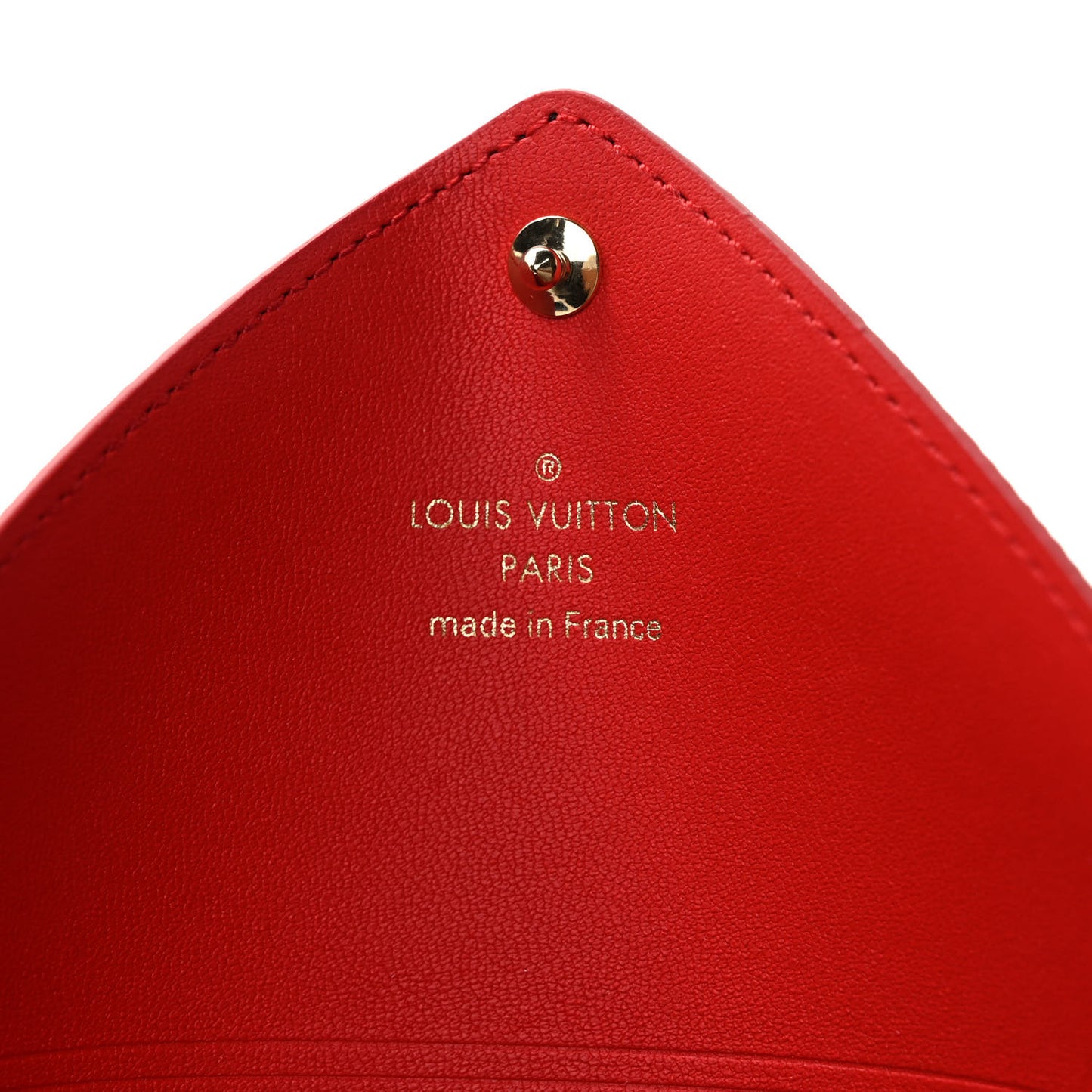 Monogram Medium Kirigami Pochette Insert Coquelicot