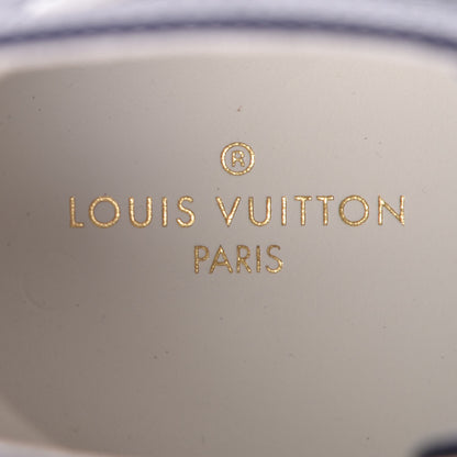 Louis Vuitton Calfskin Tattoo Sneaker Boots 9 Blue 7 of 9