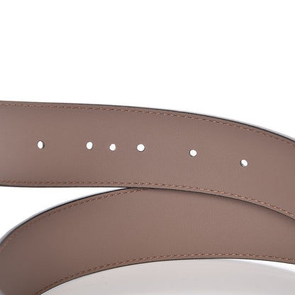Gucci Calfskin Double G 40mm Belt 85 34 Porcelain Rose 5 of 7