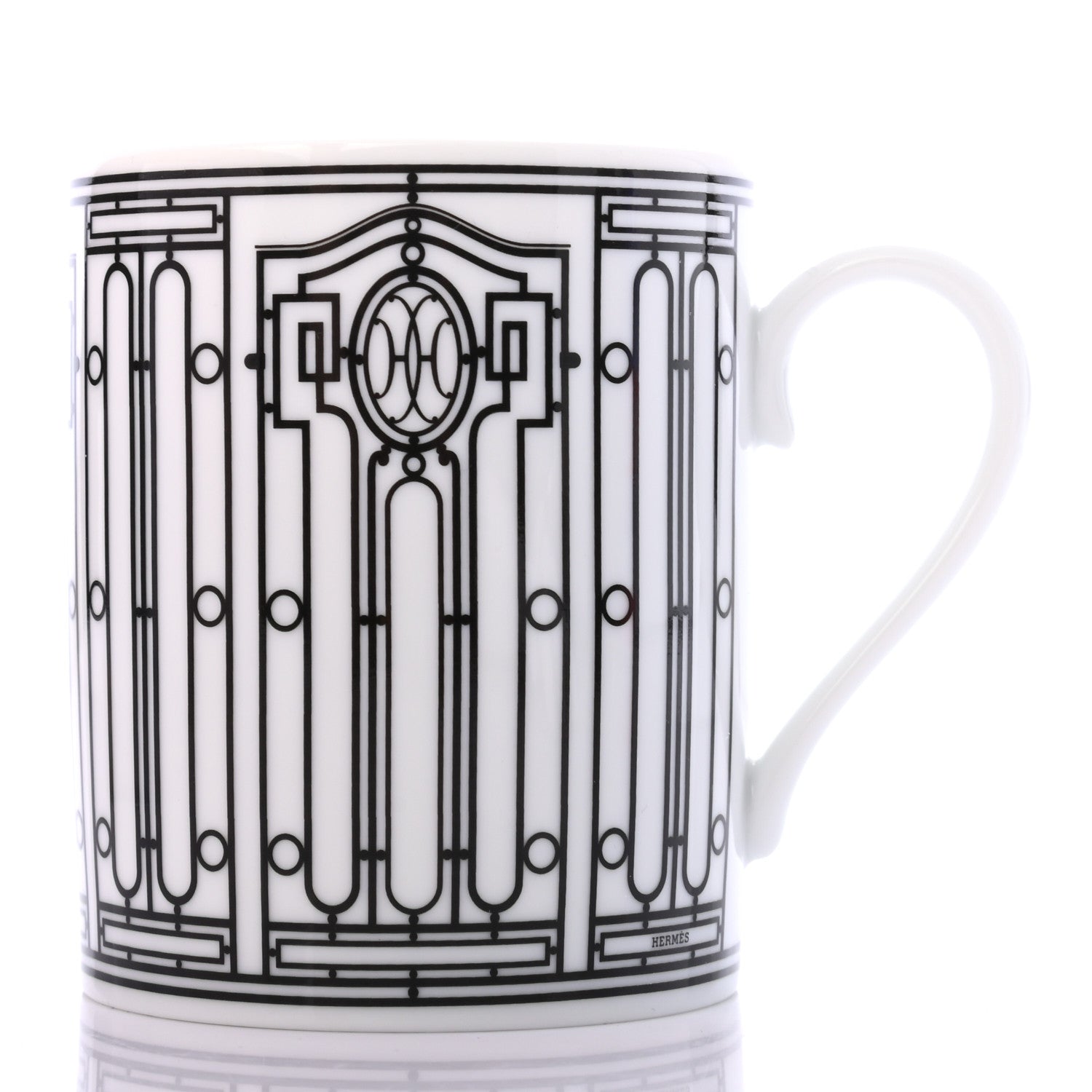 Hermes Porcelain H Deco Mug 3 of 7