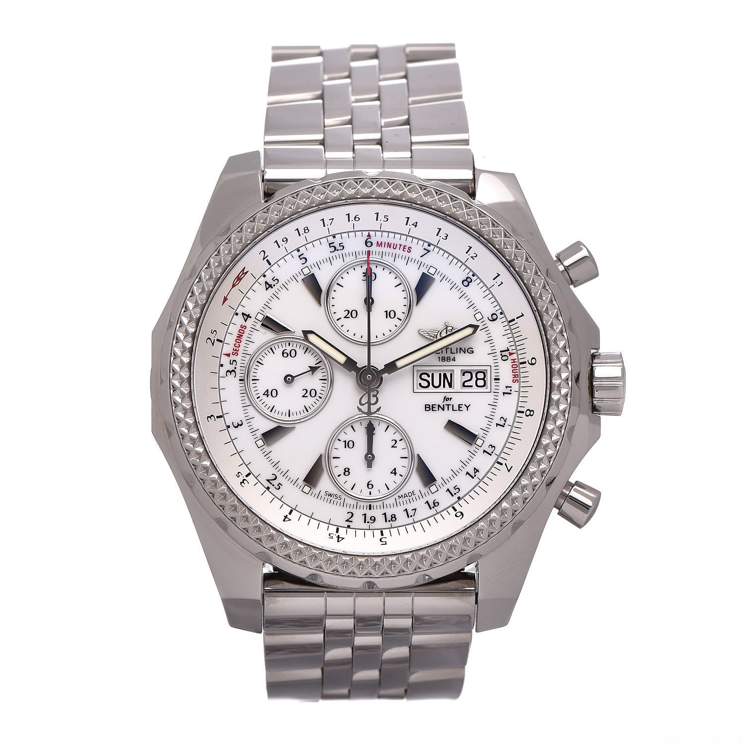 Breitling Stainless Steel 46mm Bentley GT For Japan GMT Automatic Watch A1336212 1 of 7