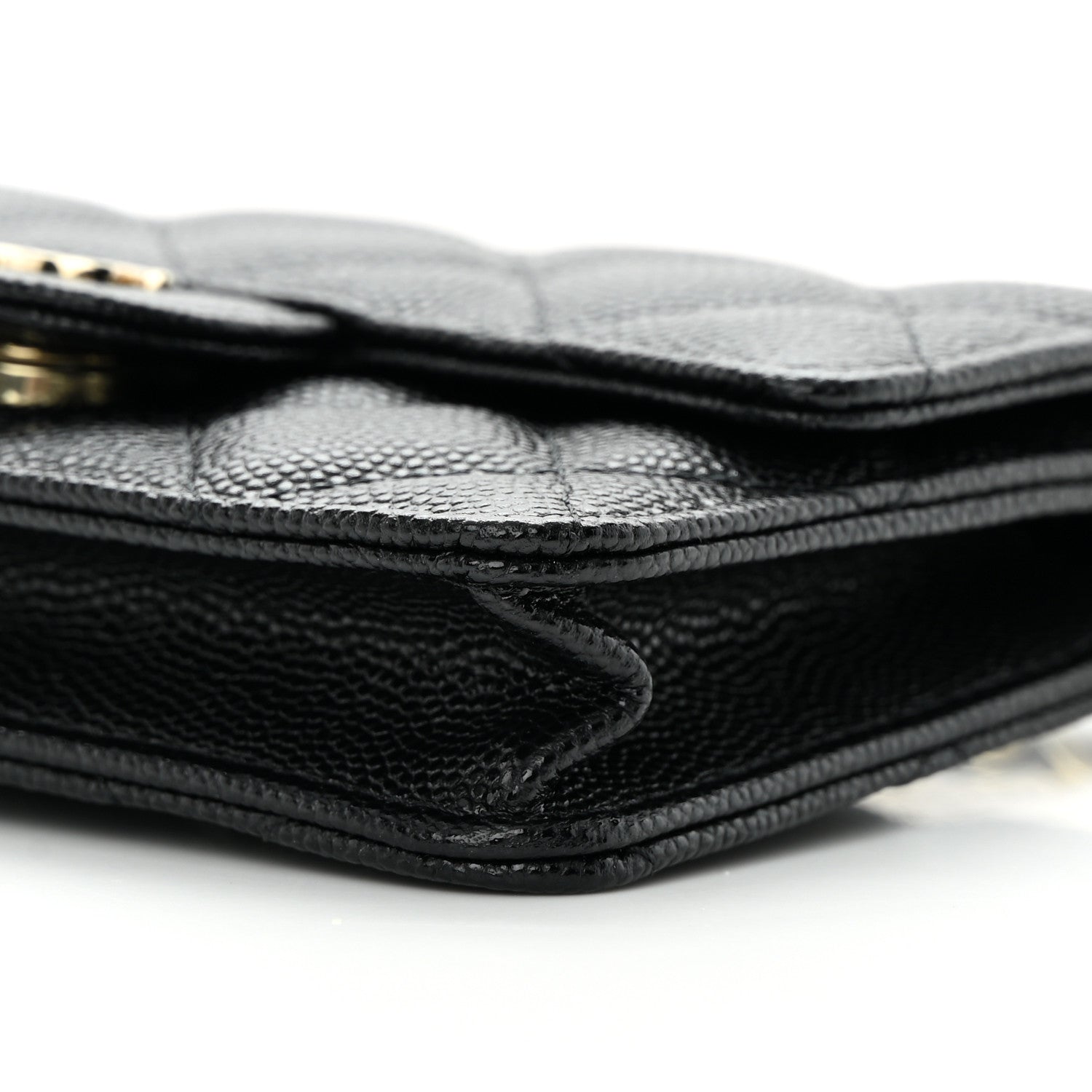 Chanel Caviar Quilted Mini Chain Bag Black 11 of 12