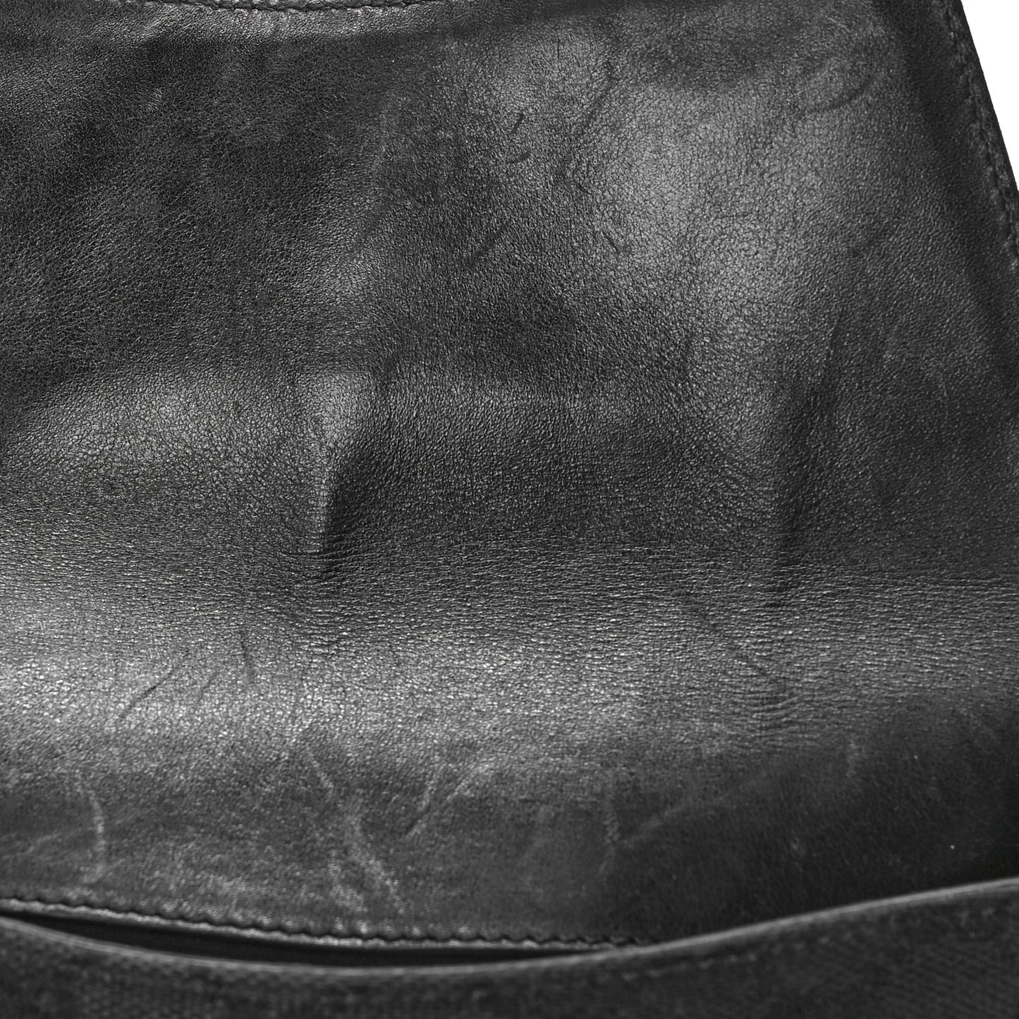 Monogram Horsebit Web Clutch Black